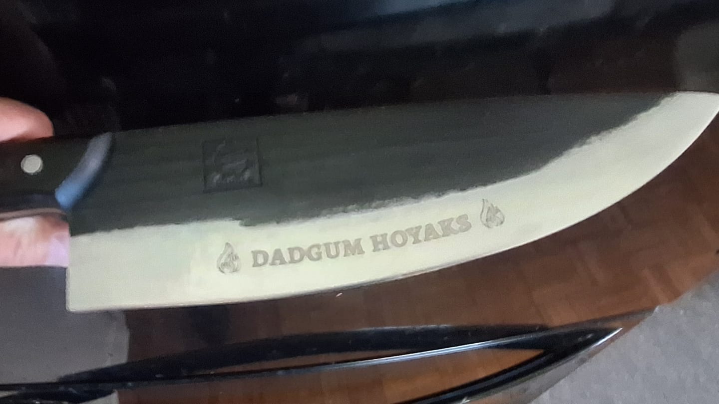Customer photo review of Engraving Product