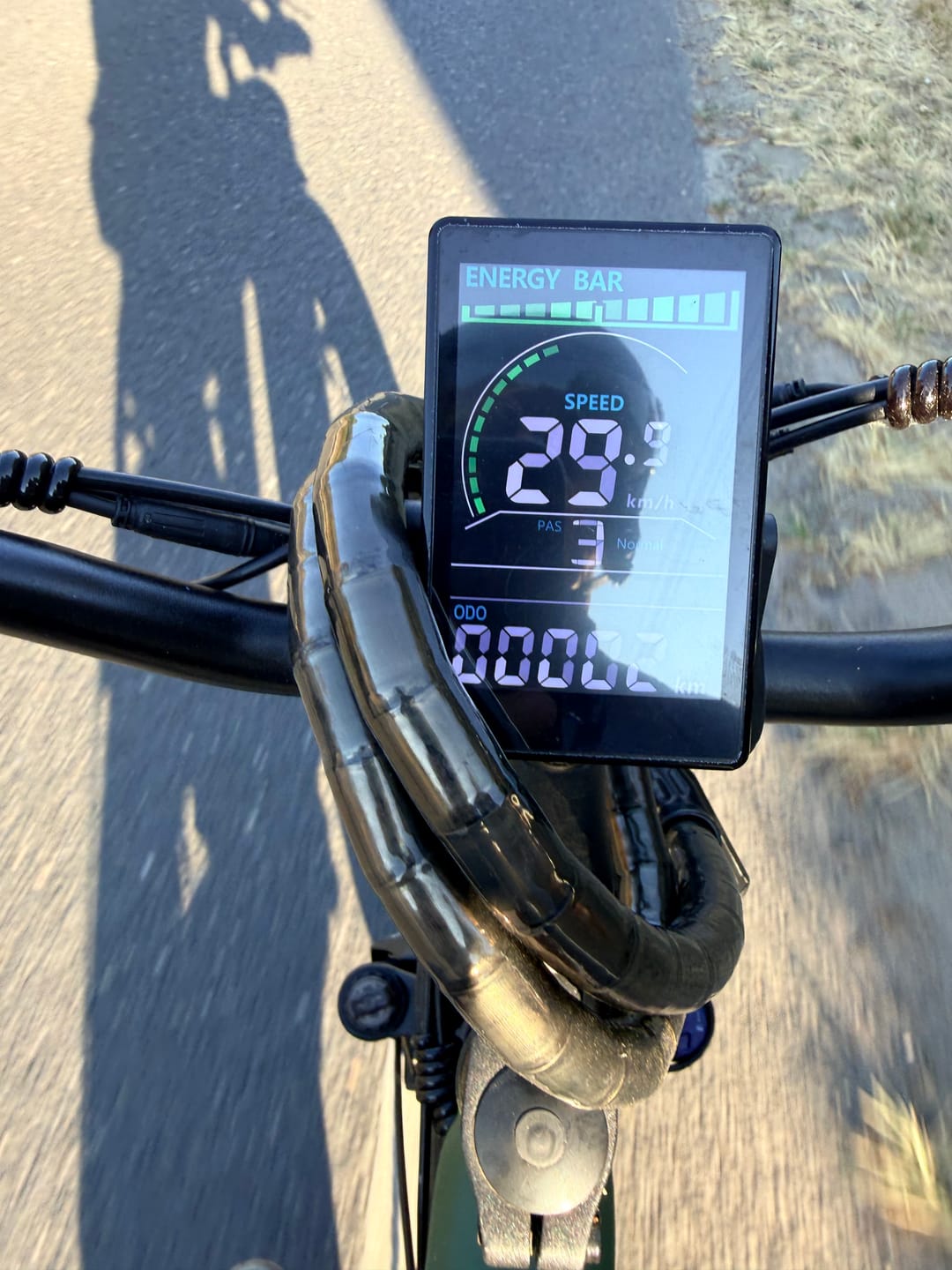 Customer photo review of Bezior M5 LCD Control Display Meter for XF001