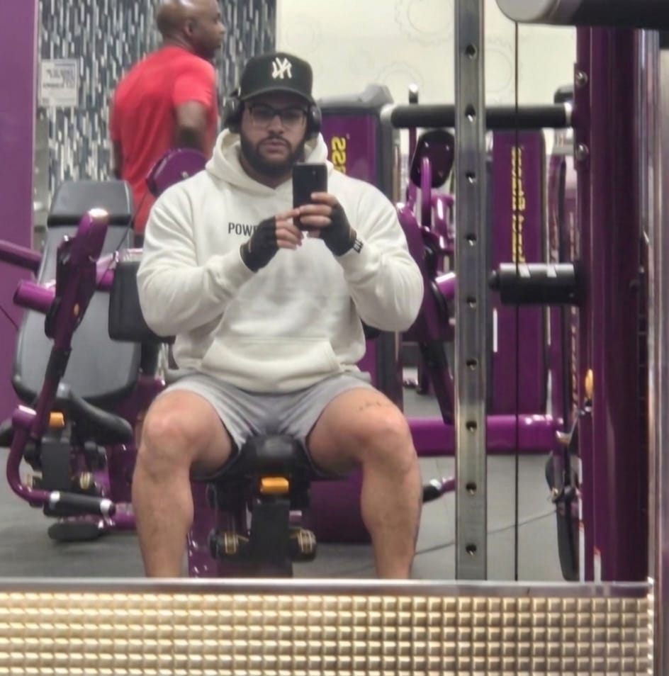 Customer photo review of Powered By Faith Hoodie