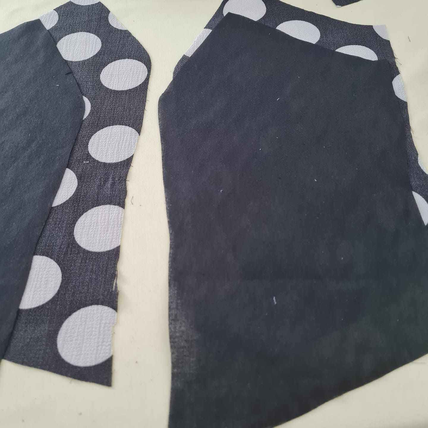 Customer photo review of Plain Rose & Hubble Cotton Poplin Fabric