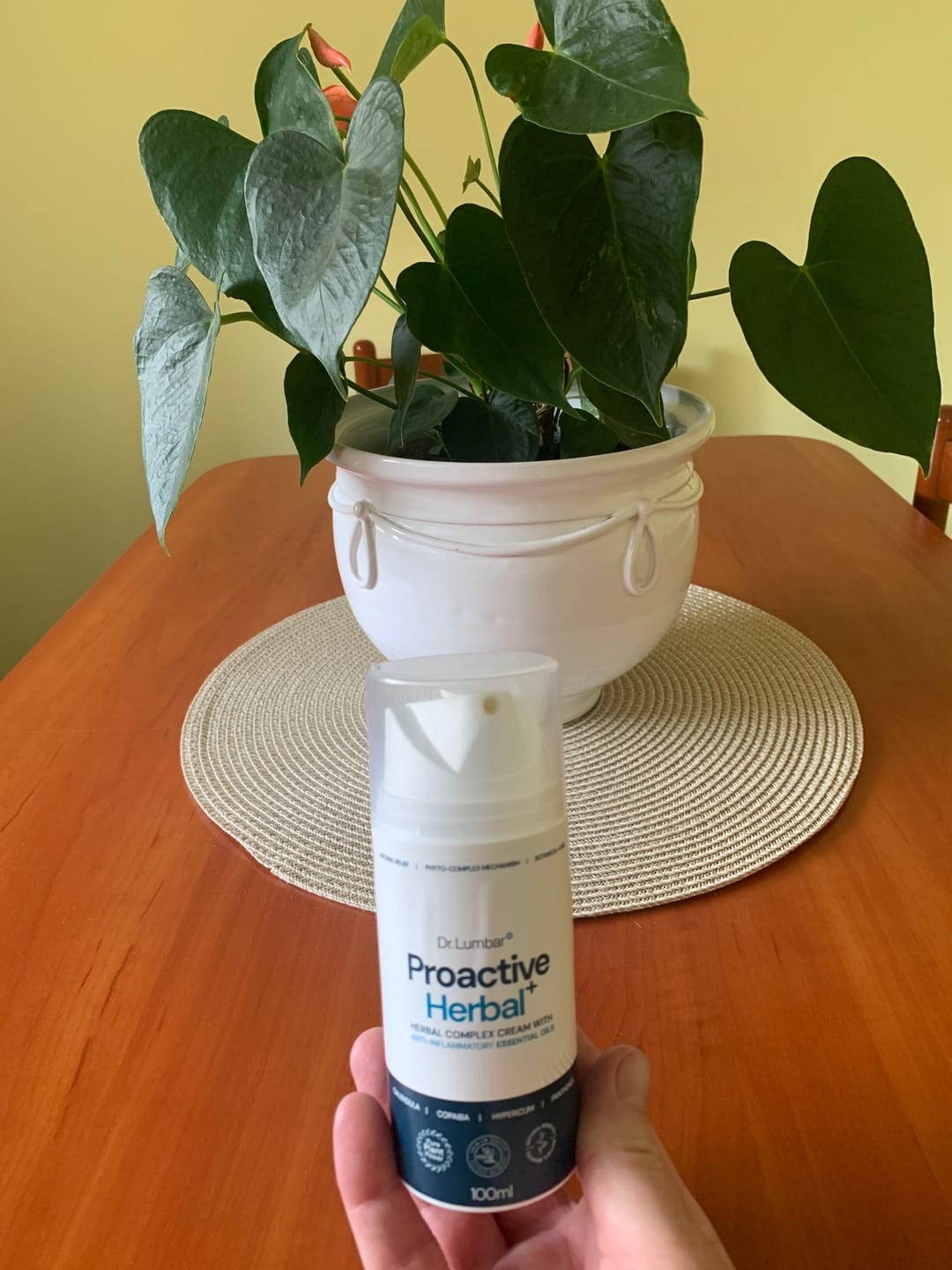 Customer photo review of Proactive Herbal+ Speciális Gyógynövény Krém Izmokra, Ízületekre, Talpi Bőnyére