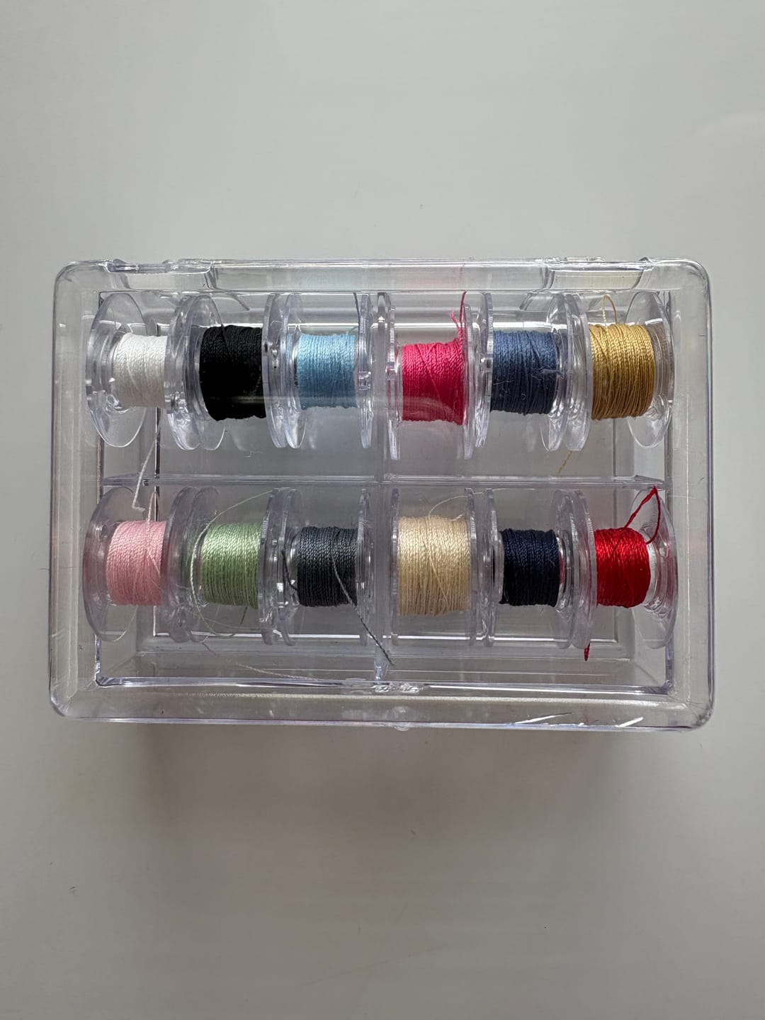 Customer photo review of Class 15 Bobbins (12pk), Babylock #BLG-BOB