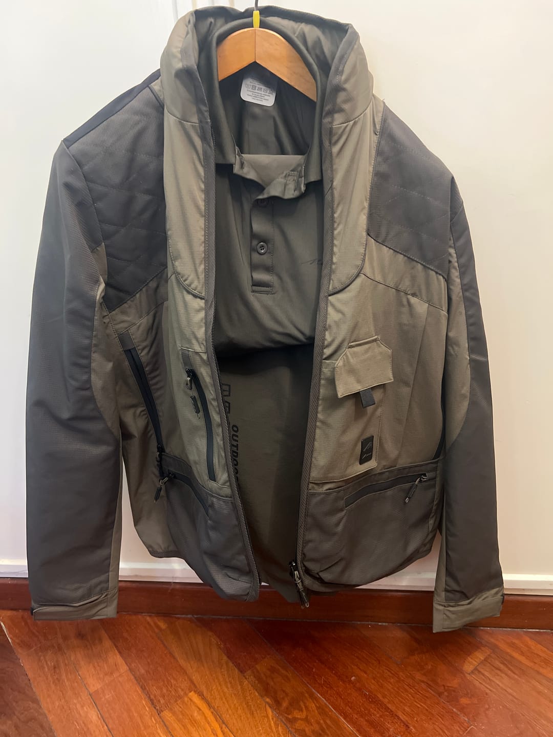 Customer photo review of Giacca Masseria Hunting 84 Verde Fluo