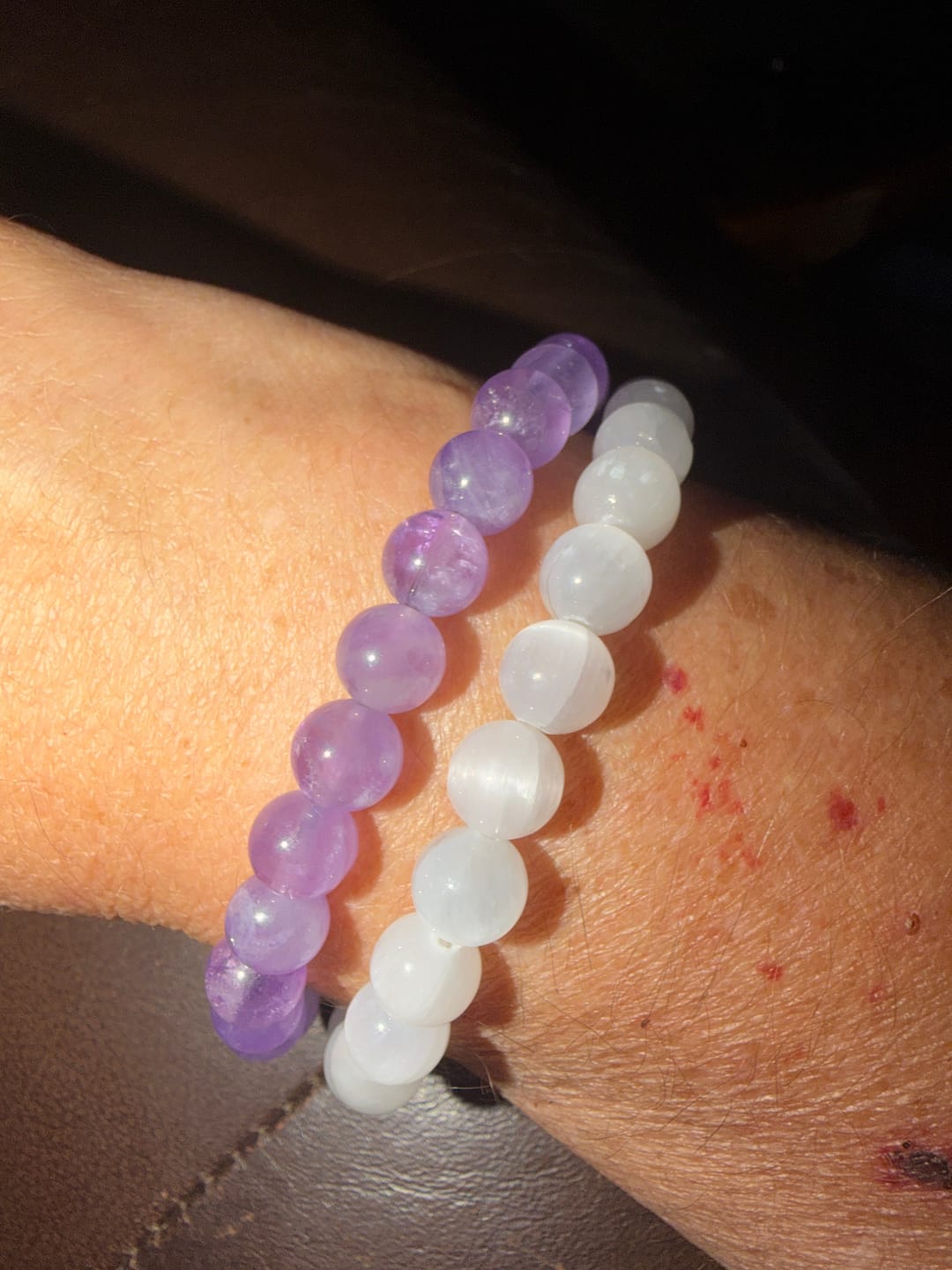 Customer photo review of Selenite Bracelet