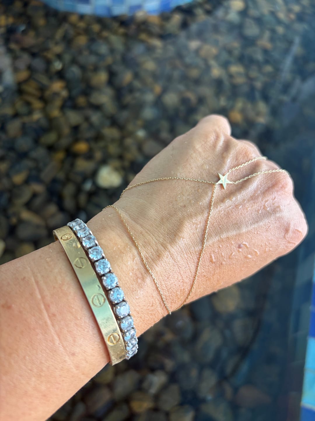 Customer photo review of TENNISBOY BRACELET. - 5MM