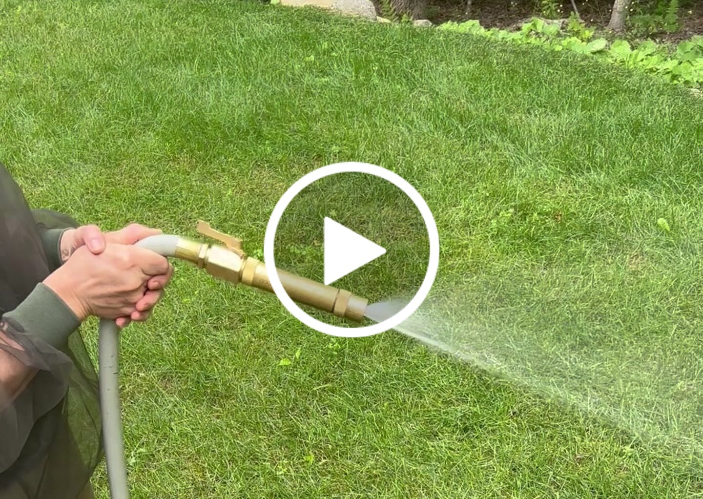 Customer video review of Brass Shut Off Valve
