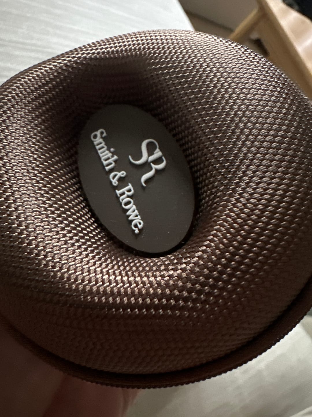 Customer photo review of Espresso zip pouch - 1 Watch