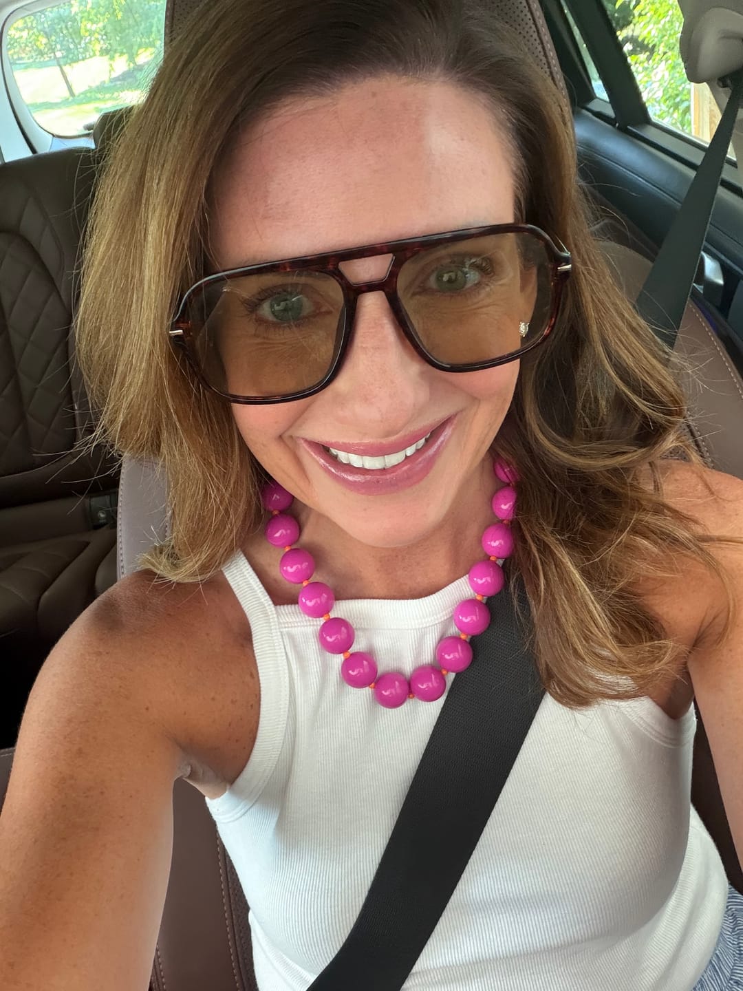 Customer photo review of Mila Necklace