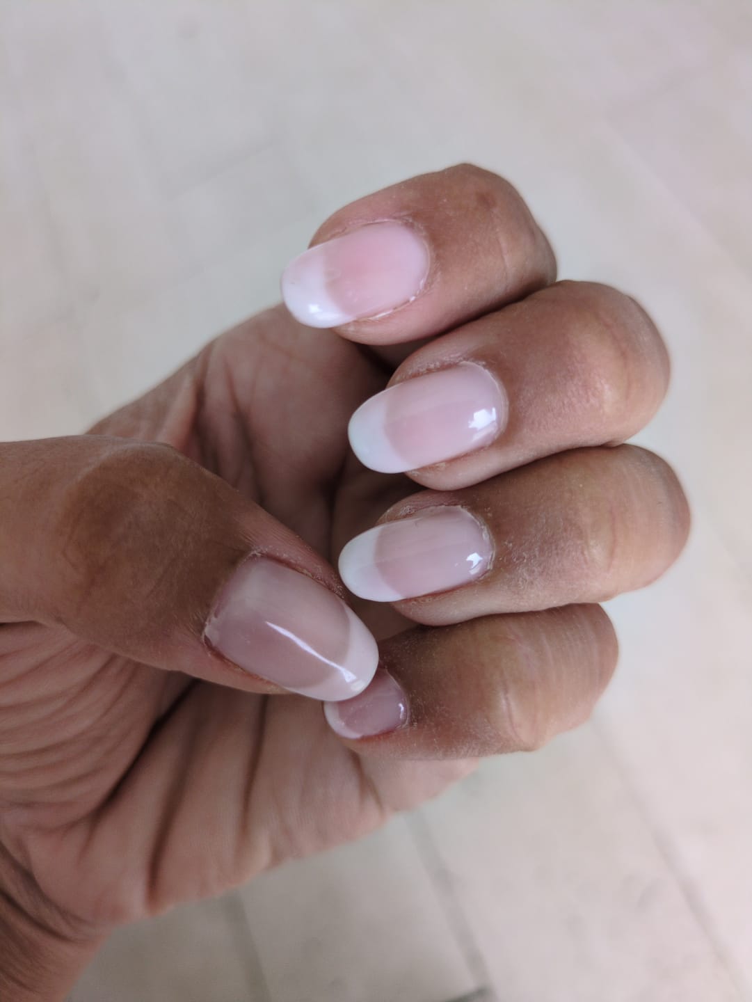 Customer photo review of Smalto Semipermanente LCI -  Bianco French