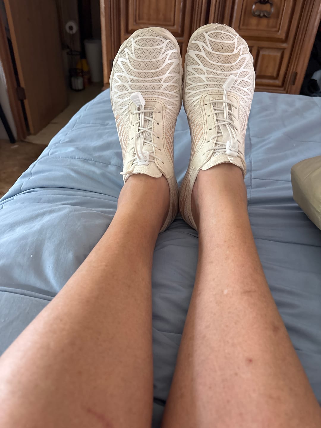 Customer photo review of Bronoir™ Skin Pro with Copper - Grounding Allround Barefoot Shoes
