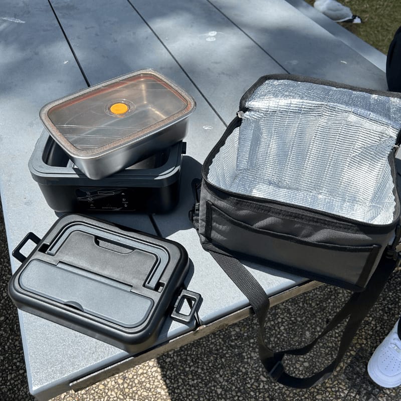 Customer photo review of HeatBox Heating Lunchbox
