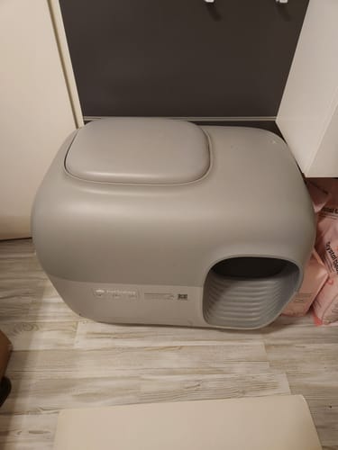 Customer photo review of Self-Cleaning Litter Box
