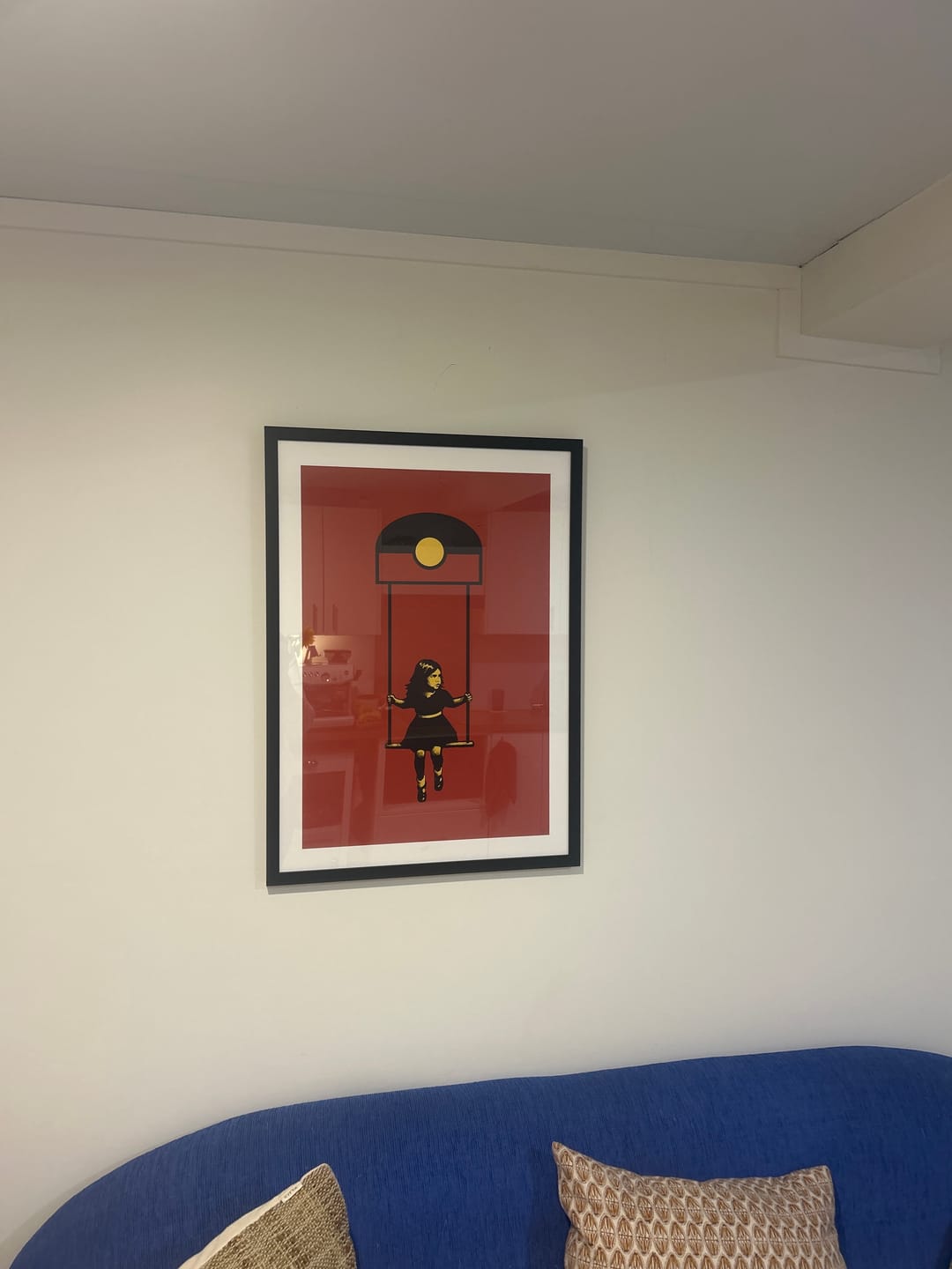 Customer photo review of (Special Edition) Ruby Over Red Earth Screen Print