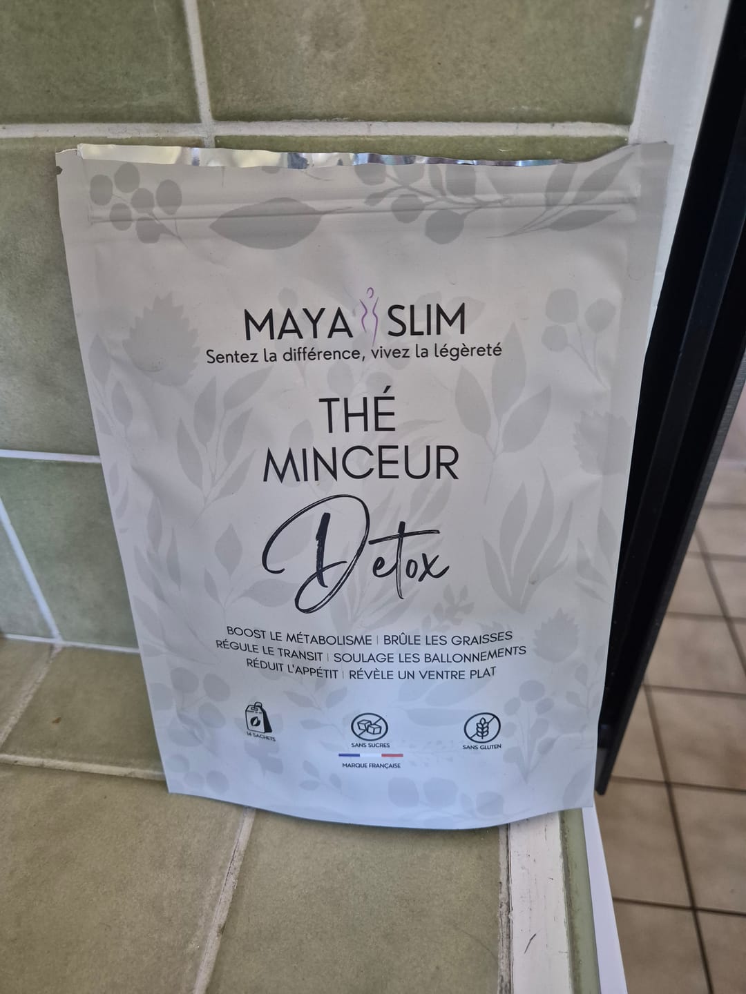 Customer photo review of Thé Minceur Detox