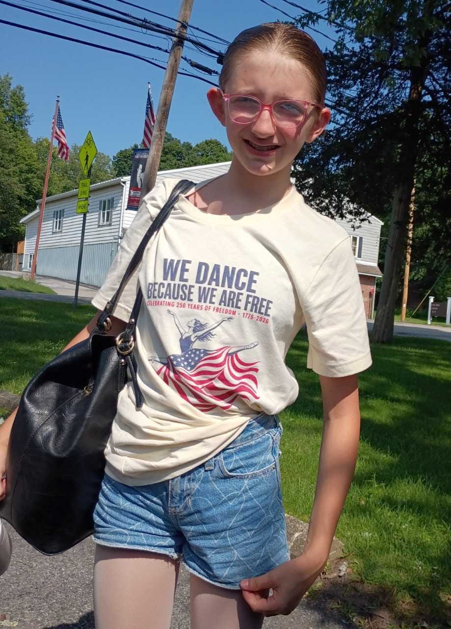Customer photo review of Flag Arabesque T-Shirt