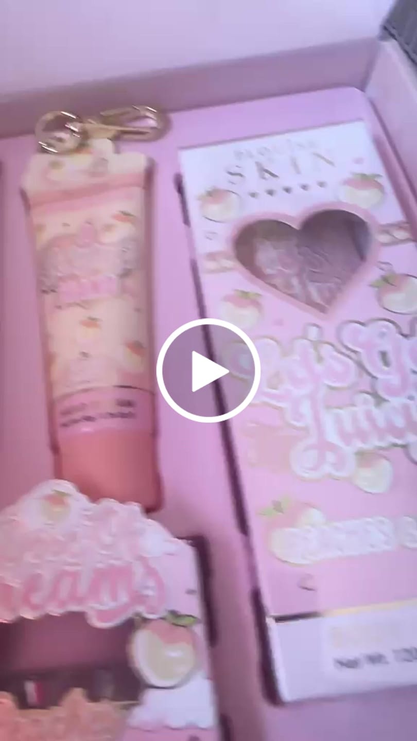 Customer video review of Peaches & Cream Skincare Set