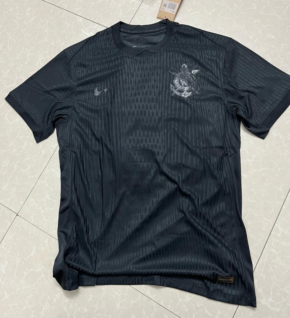 Customer photo review of Camisola Corinthians II 24/25 Versão Jogador - Preto