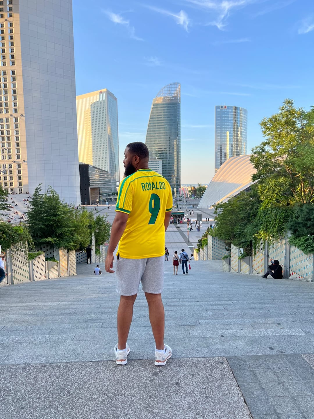 Customer photo review of Maillot Sélection Brésil Rétro 1998