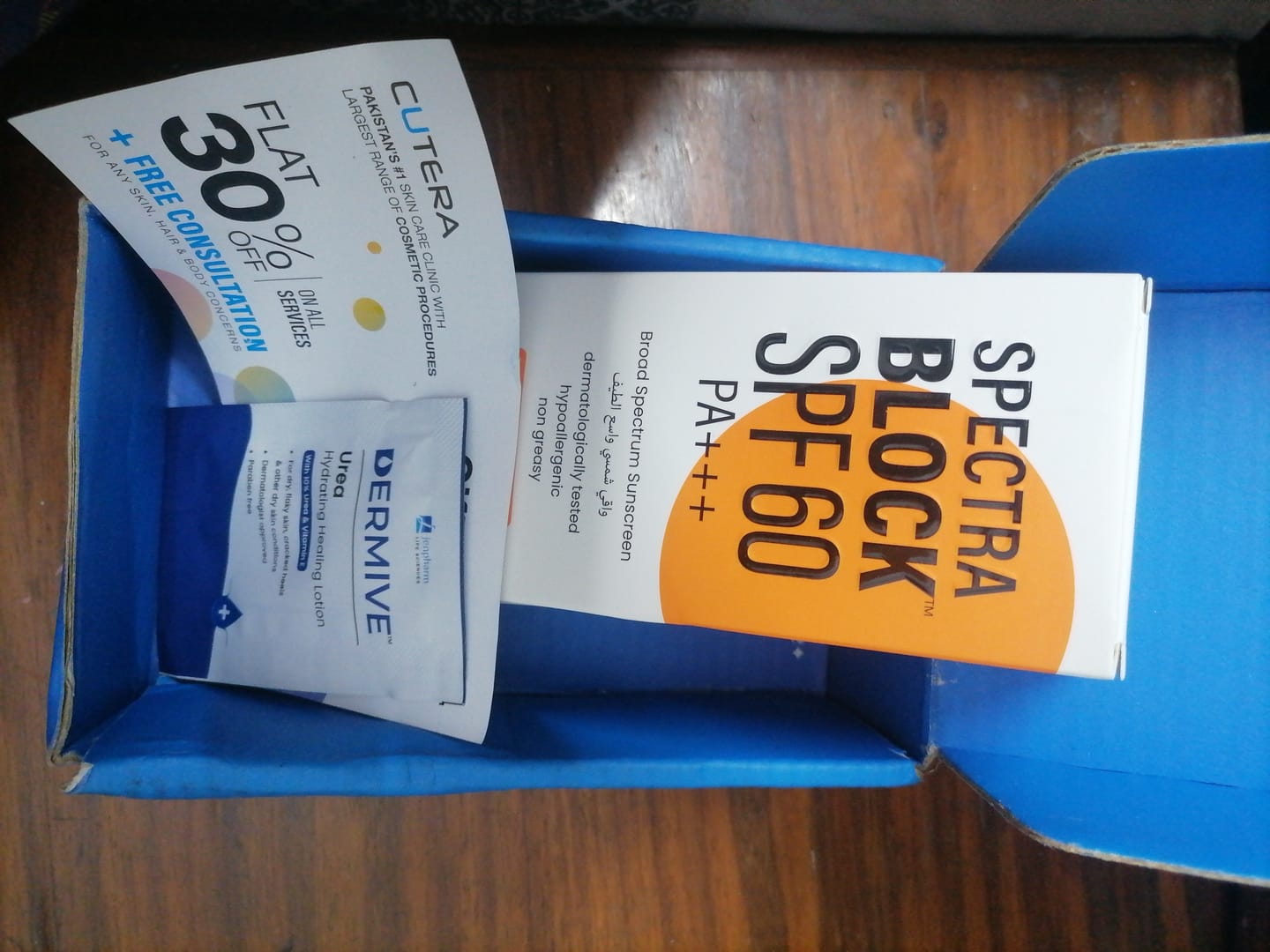 Customer photo review of Spectra Block SPF60