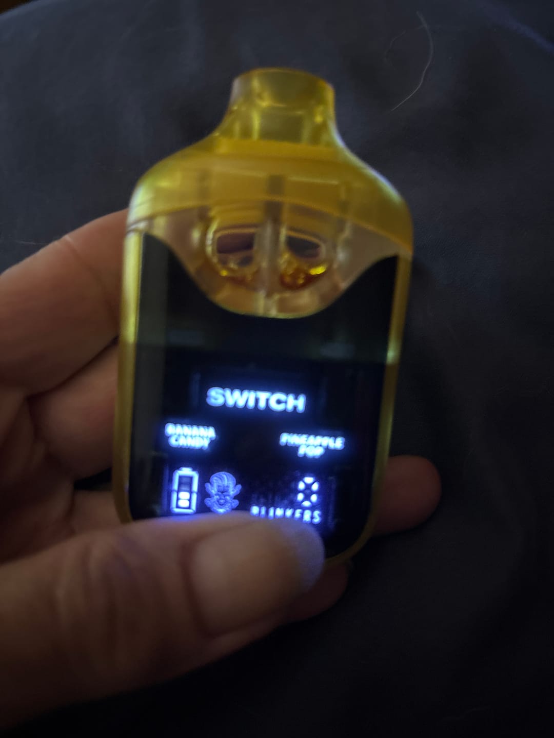 Customer photo review of Switch - 2G Banana Candy/Pineapple Pop