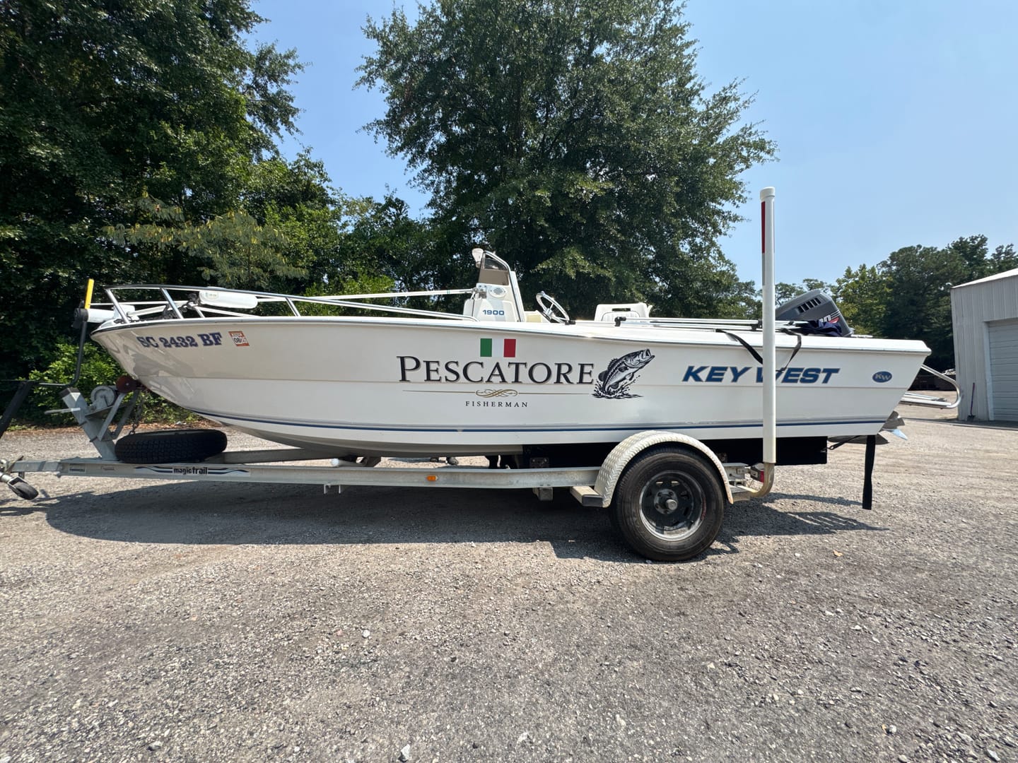 Customer photo review of Custom Digital Boat Name Logo Design