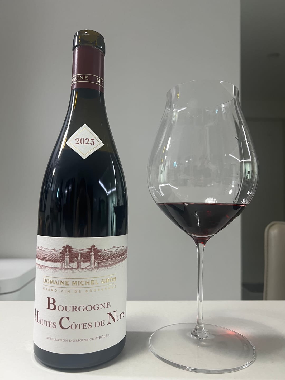 Customer photo review of Domaine Michel Gros Bourgogne Hautes Cotes de Nuits Rouge 2023