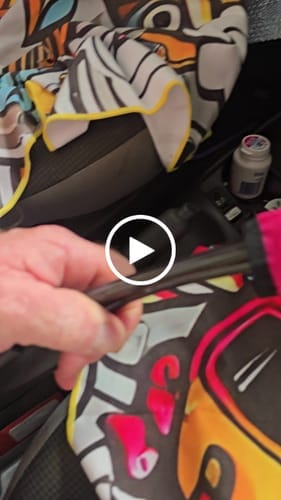 Customer photo review of Ultimate Universal Steering Lock
