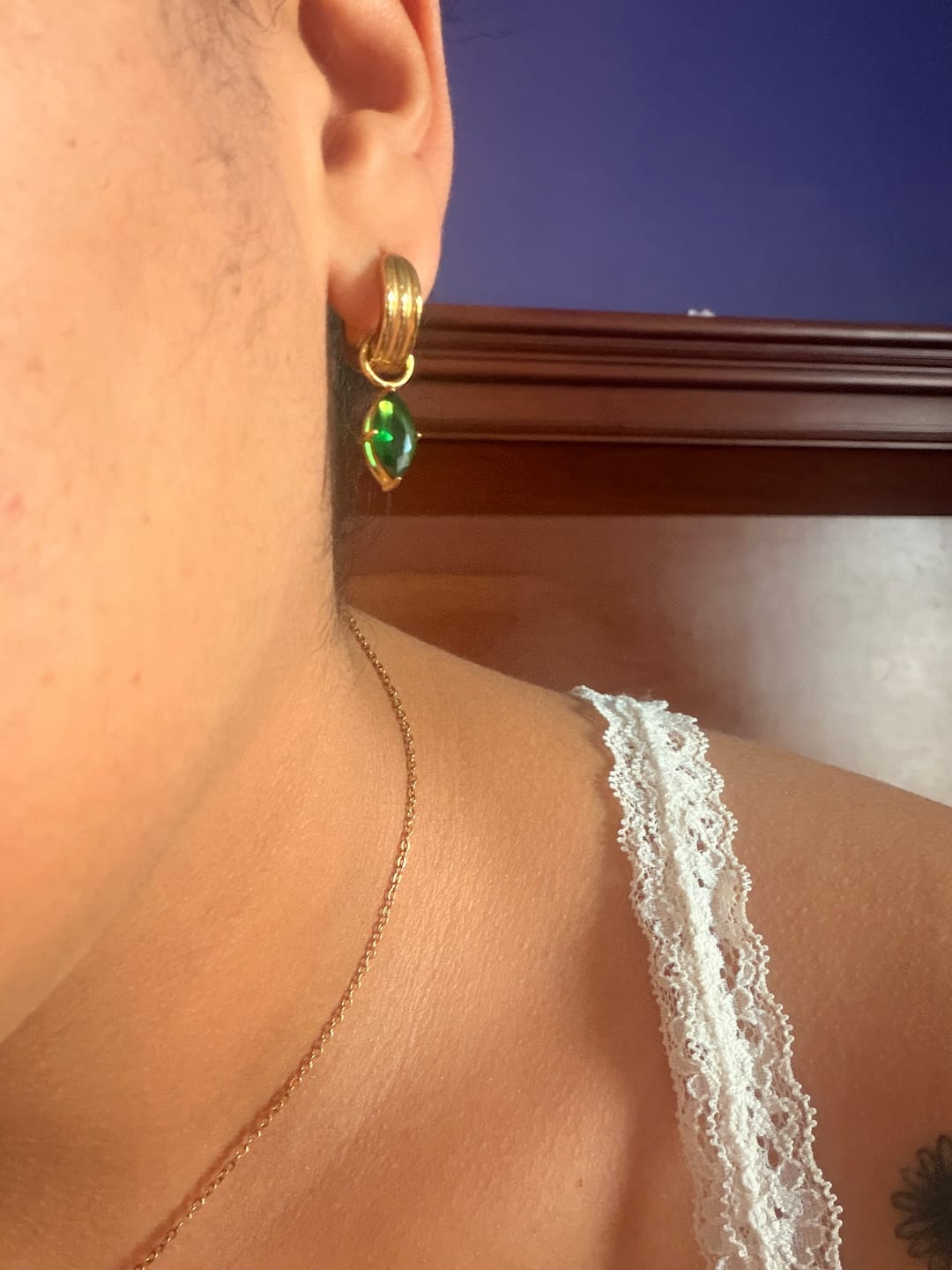 Customer photo review of Aretes Kane