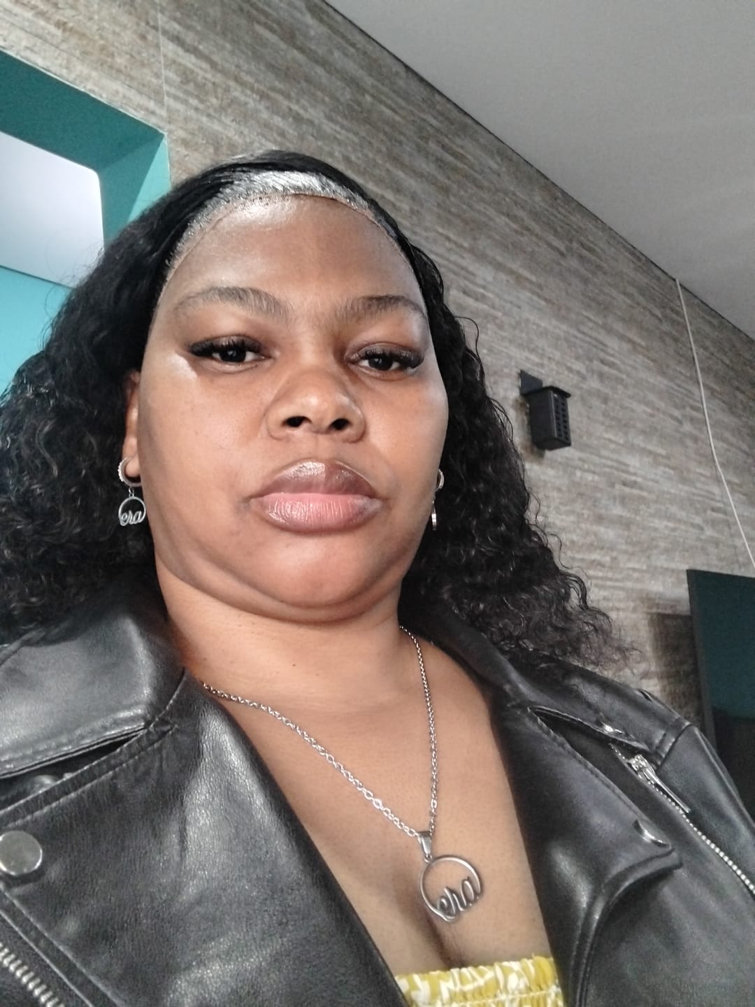 Customer photo review of Silver Era Necklace