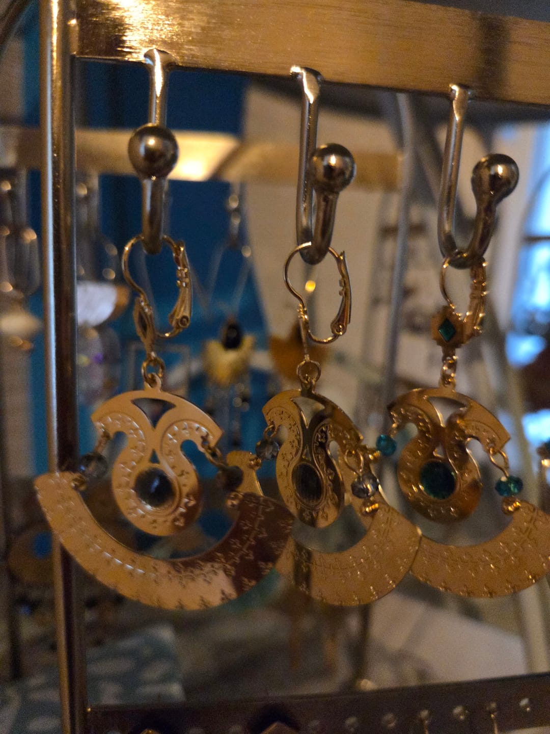 Customer photo review of BOUCLES D'OREILLE ANOUCHE - KILIM