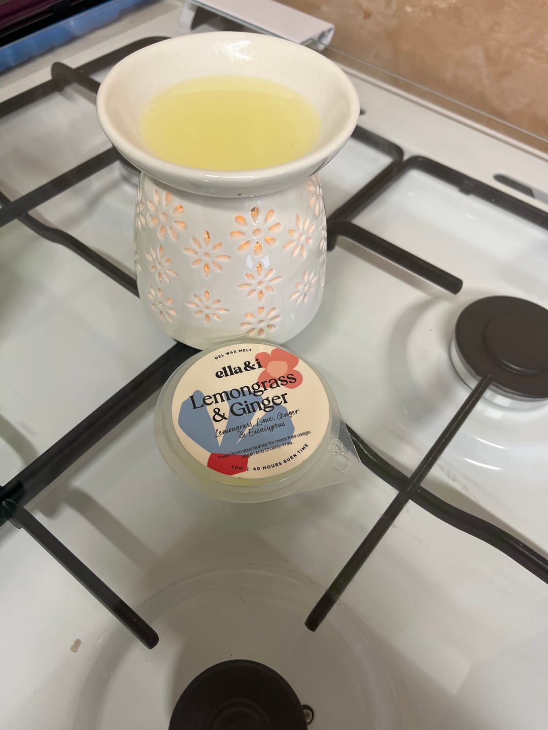 Customer photo review of Lemongrass & Ginger Gel Melt
