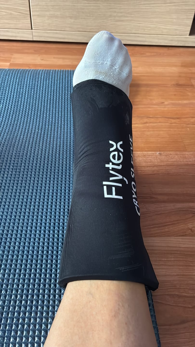 Customer photo review of Manchon de Cryothérapie