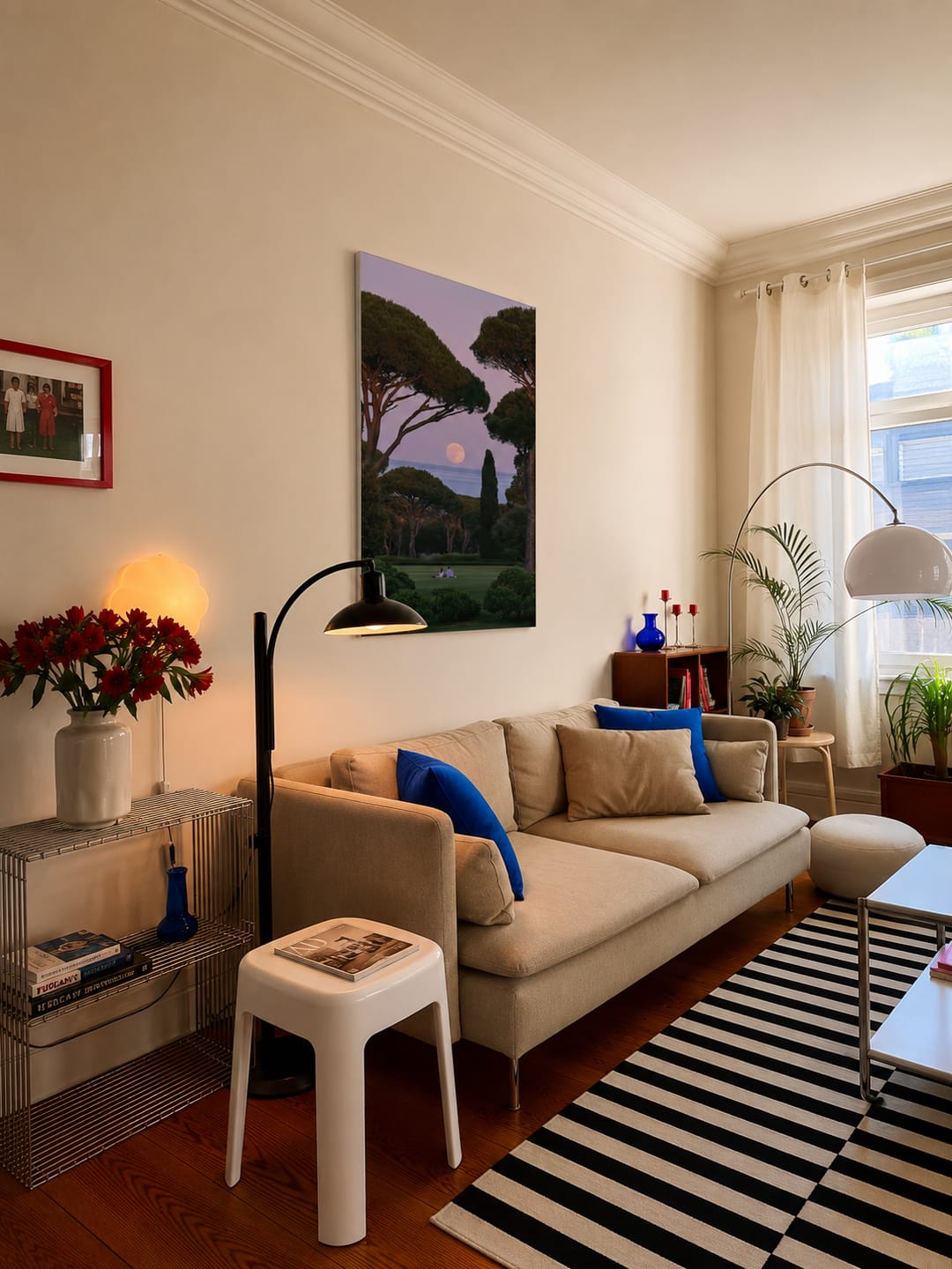 Customer photo review of Moonlit Landscape Print