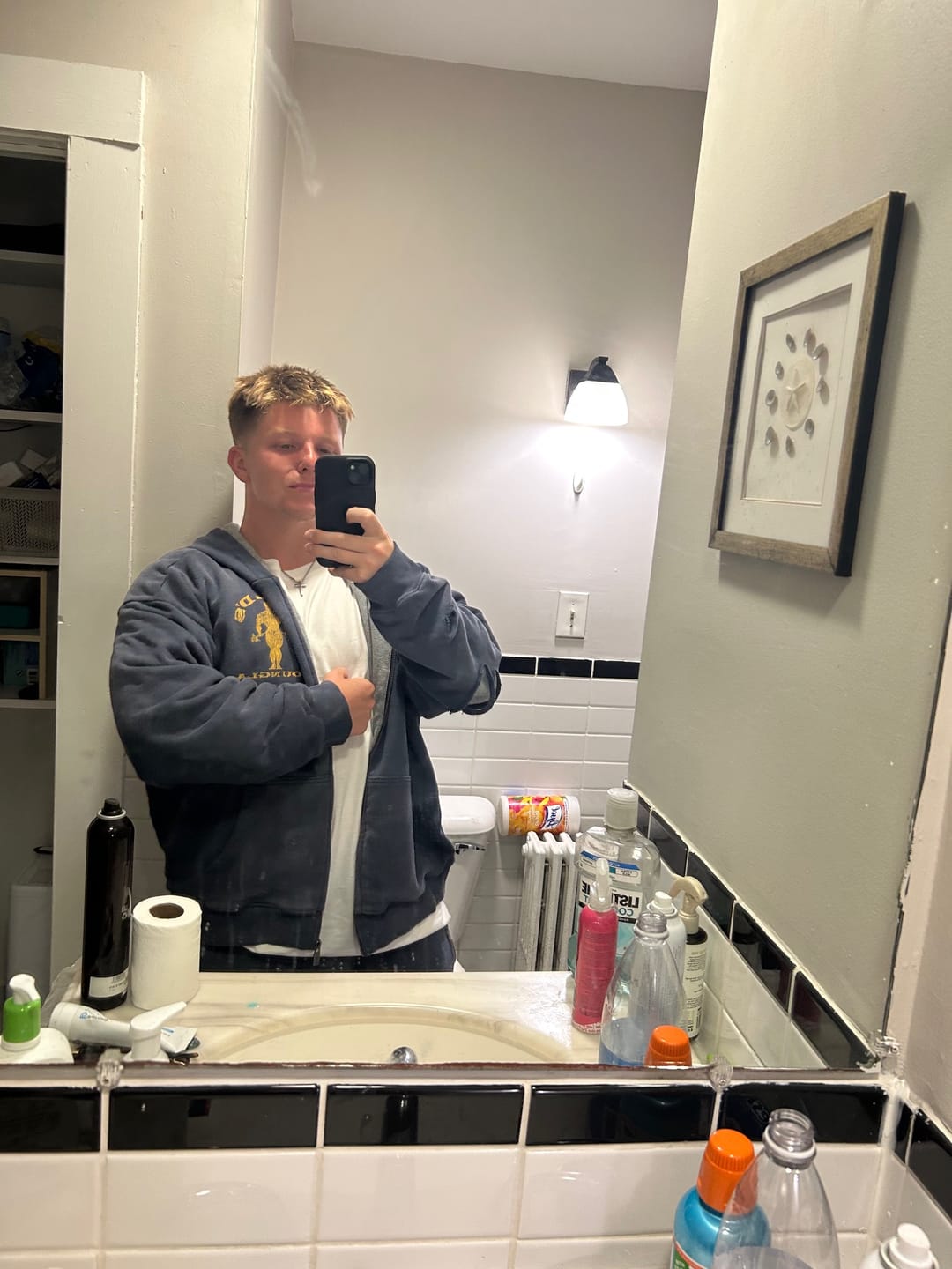 Customer photo review of 5226 - Gold's Iron Legacy Layered Zip-Ups