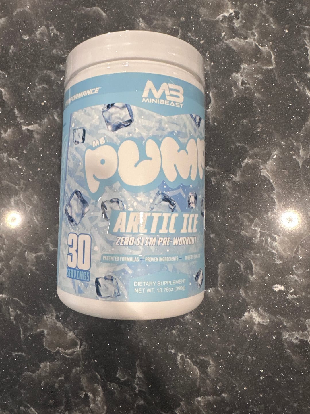 Customer photo review of MB Pump (Zero Stim Pre-Workout)