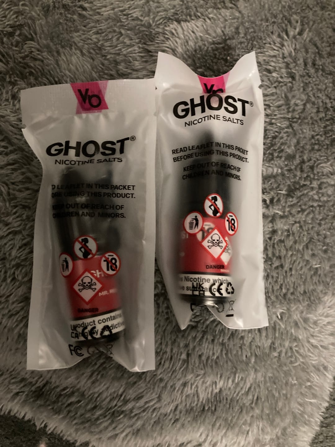 Customer photo review of Ghost - Salts 10ml – E Liquidy – Sole Nikotynowe – 2%