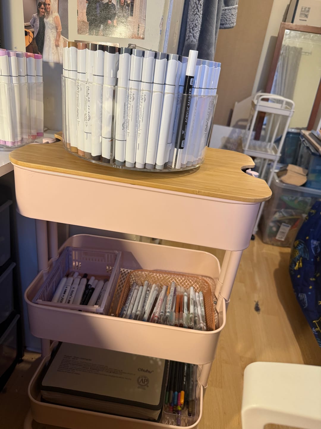 Customer photo review of Ohuhu Honolulu Brush Markers - Small Set