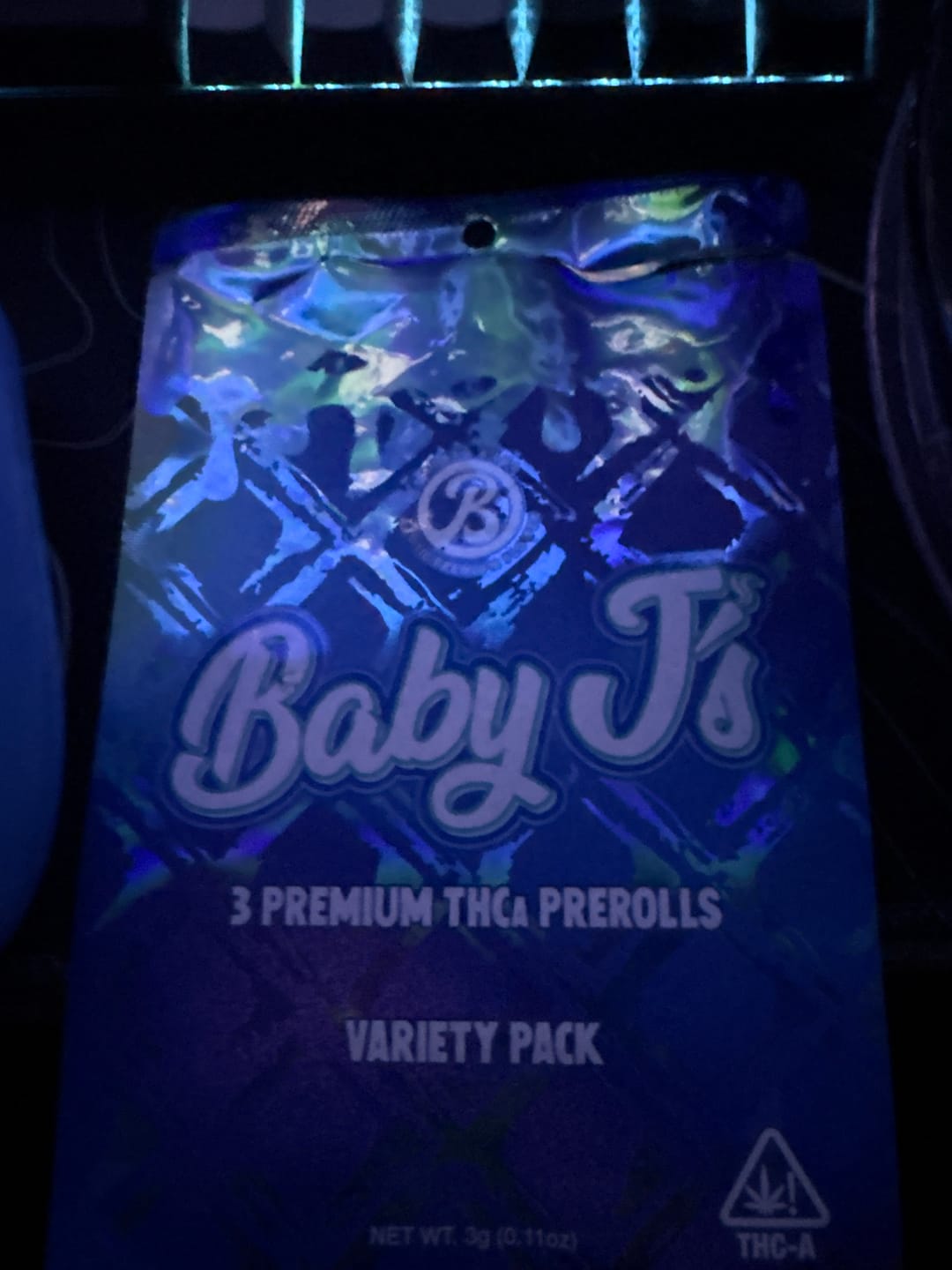 Customer photo review of Variety Bag of Pre-Rolls: Coffin Candy, Lemon Poppers, G41