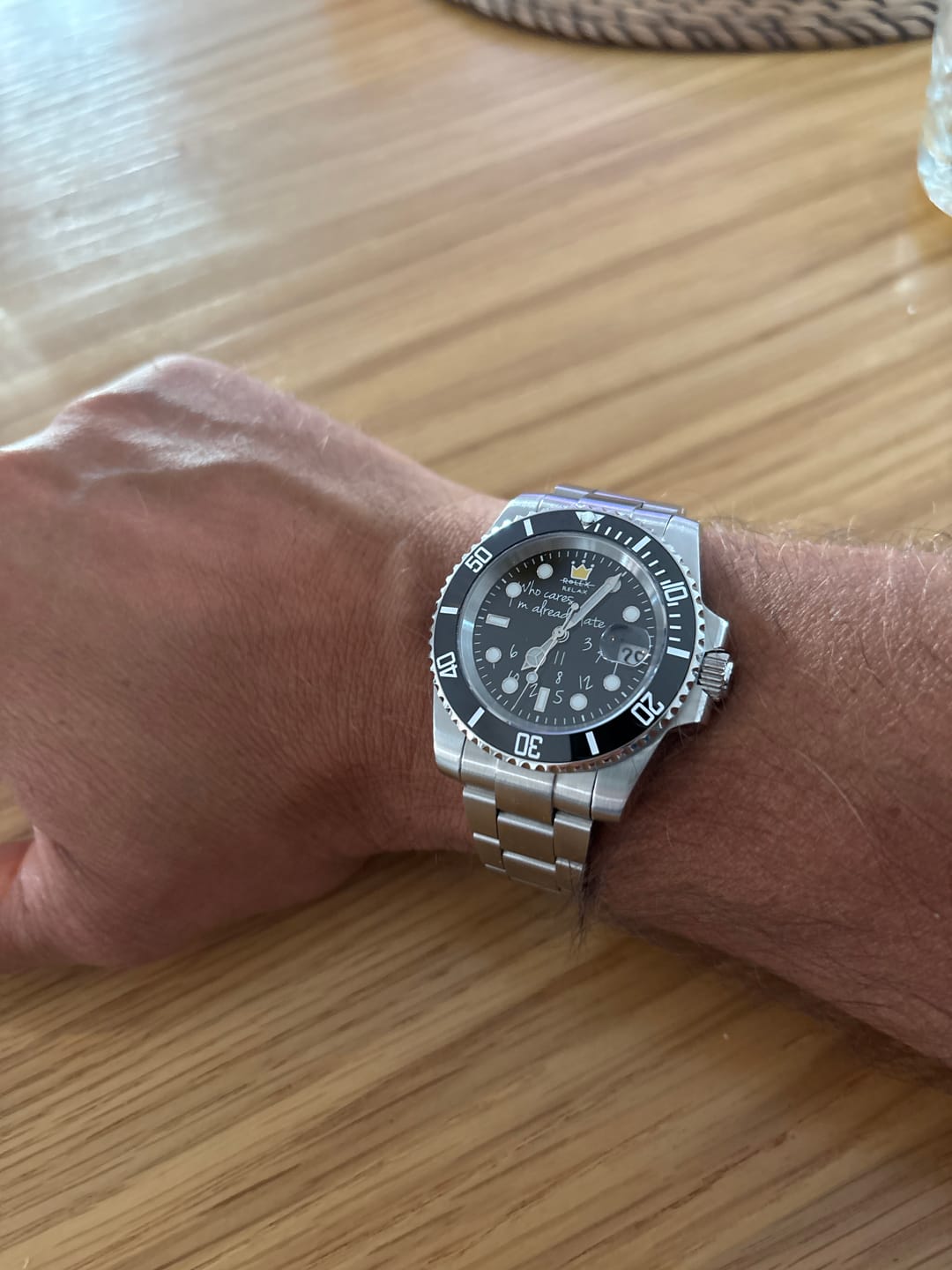 Customer photo review of HYDROCORE CLASSIC WATCH
