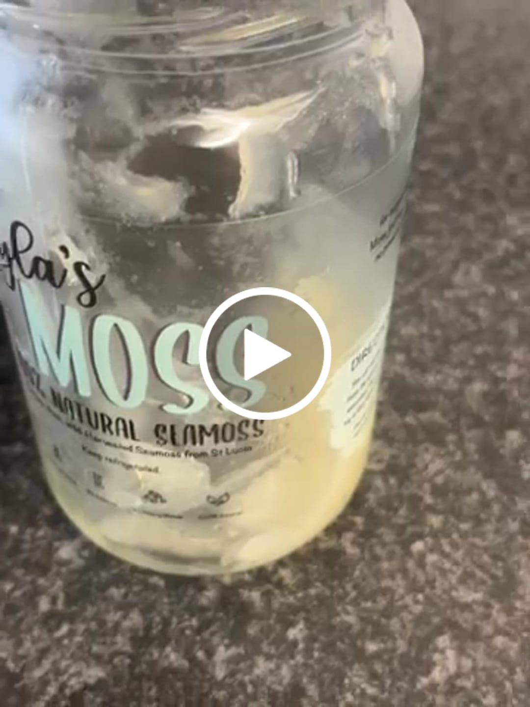 Customer video review of Seamoss Gel