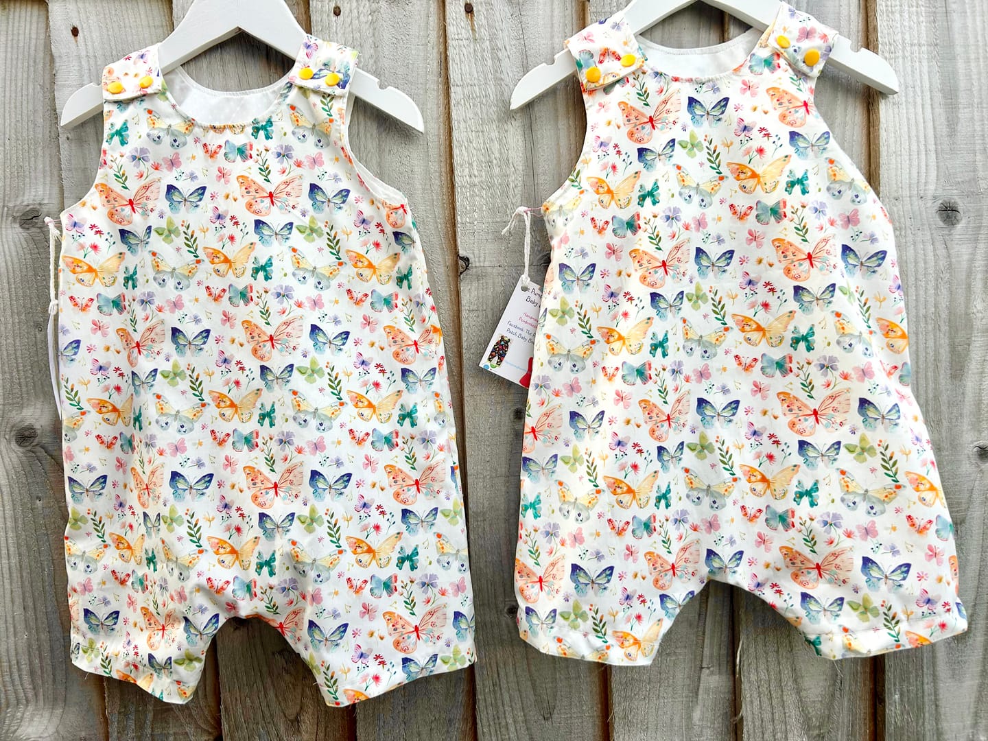 Customer photo review of Butterfly Meadow Rose & Hubble Cotton Poplin Fabric