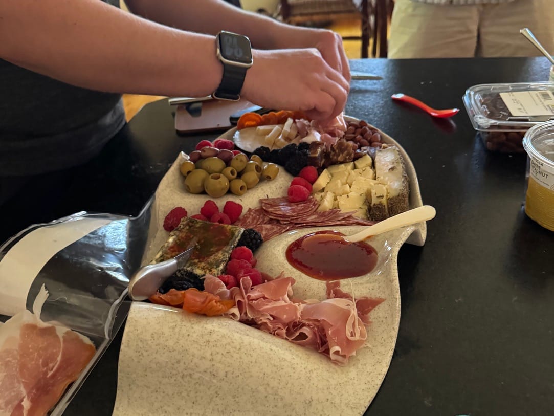 Customer photo review of The Boring Platter | Coastal
