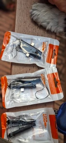 Customer photo review of 2 in 1 Fast Charging Adapter with Phone Stand