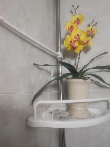 Customer photo review of Esquinero Organizador De Ducha Ajustable