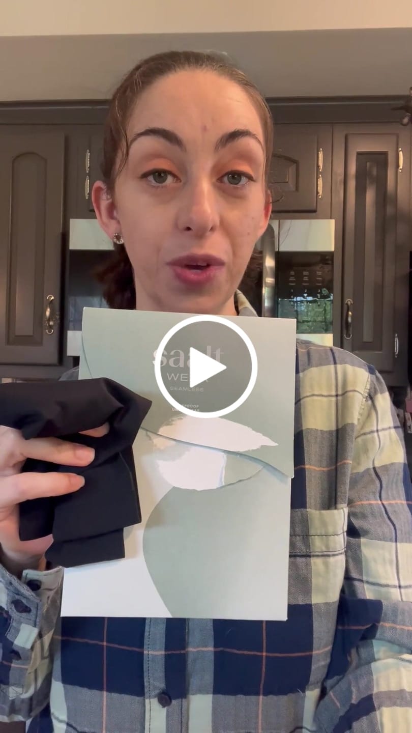 Customer video review of Leakproof Seamless Thong