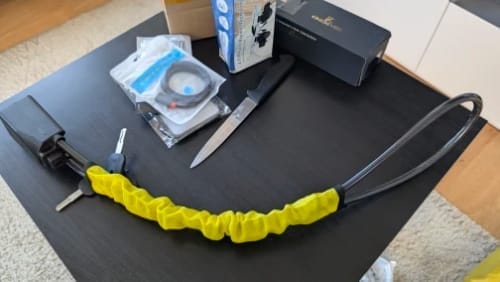 Customer photo review of Ultimate Universal Steering Lock