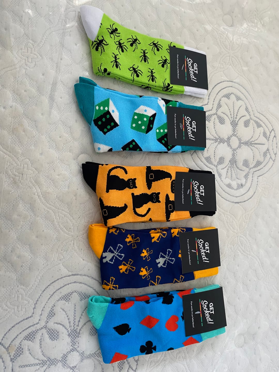 Customer photo review of Windmill - Bamboo Socks