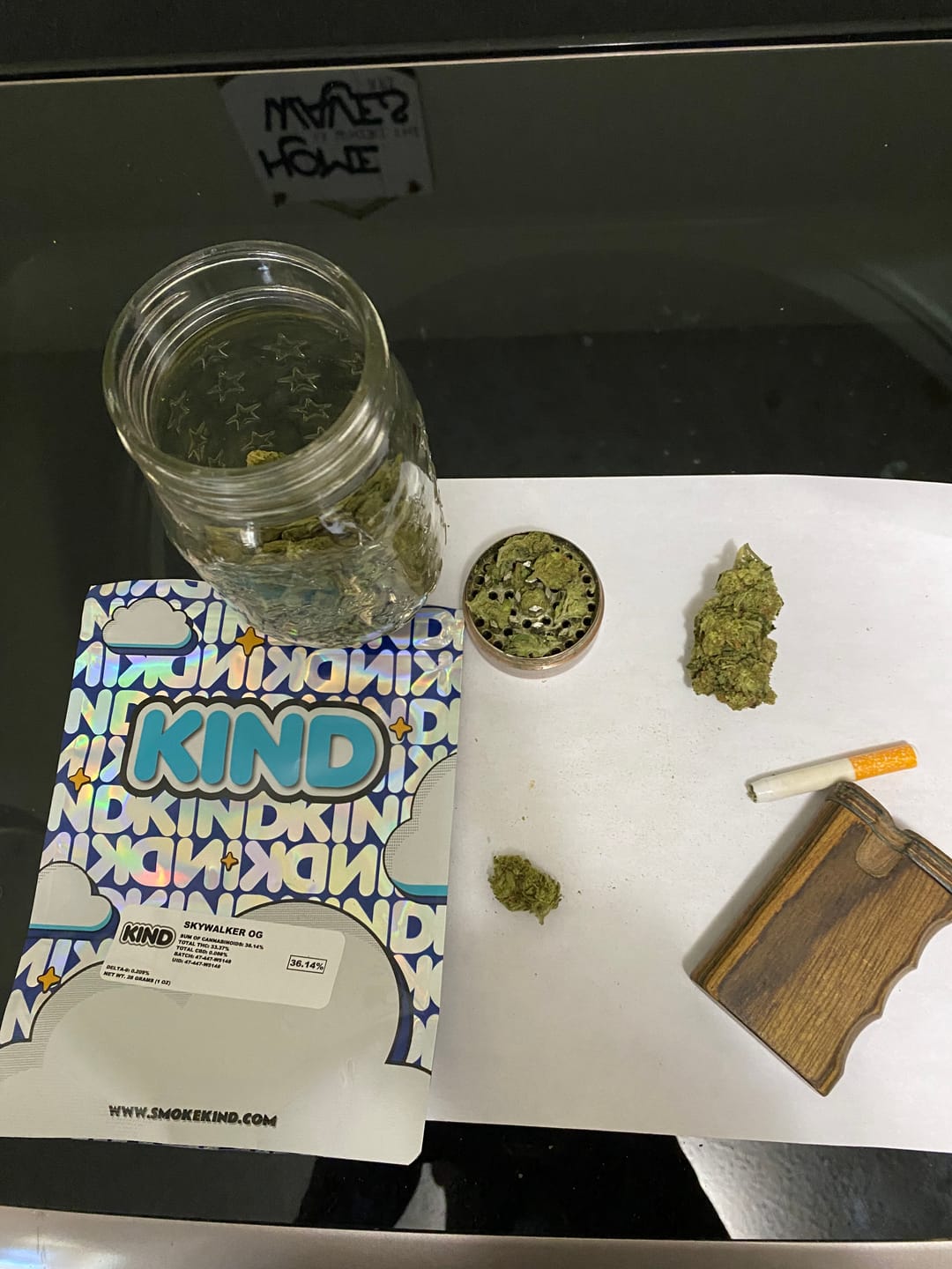 Customer photo review of Skywalker OG - 28 Grams - Indica