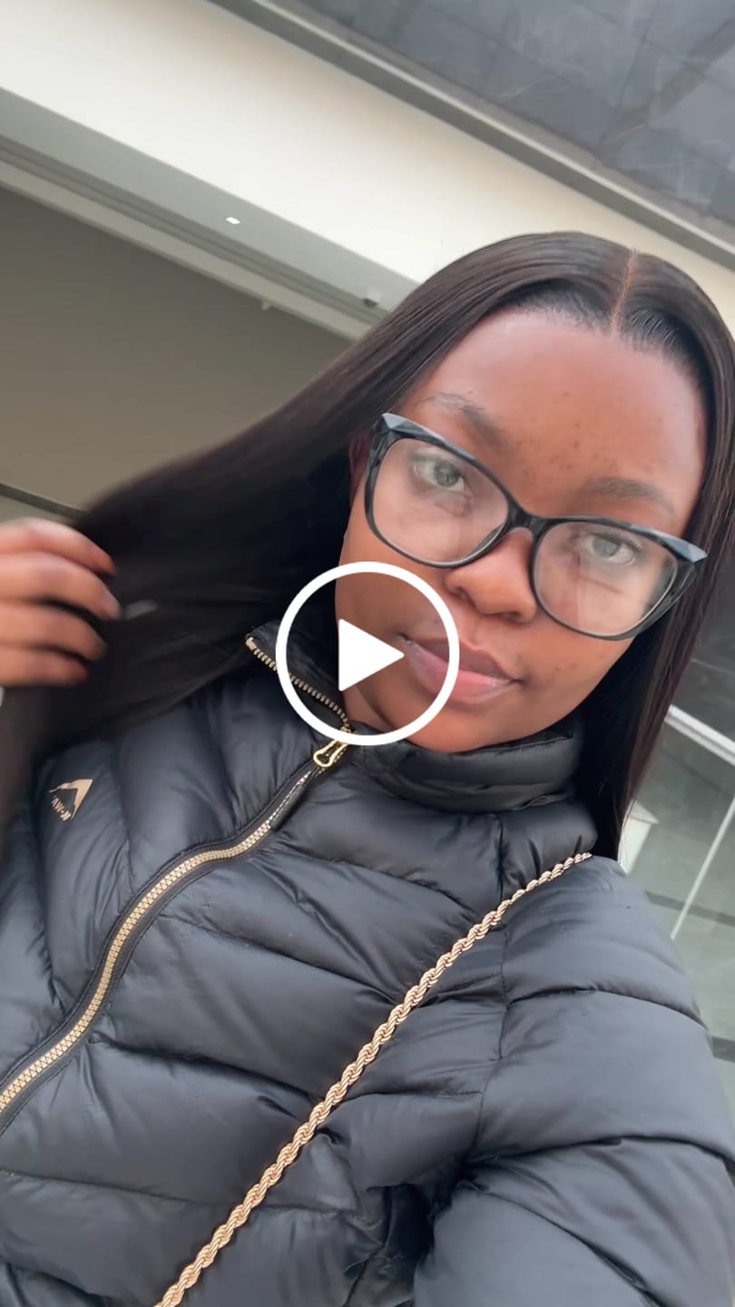 Customer video review of HD Lace Front Straight Wigs