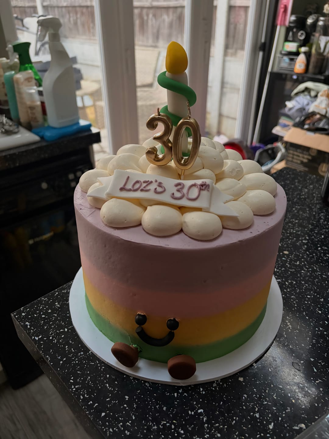 Customer photo review of Jellycat Rainbow Cake